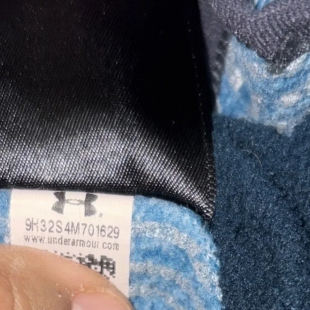 Under Armour Cold Gear Loose Fit Quarter Zip Mock Neck Teal Top Men's‎ XL